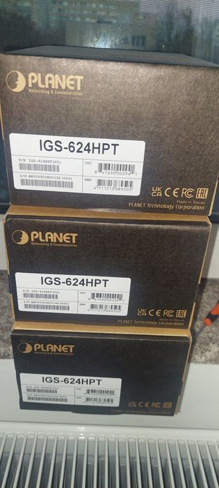 Switch Poe Planet IGS-624HPT
