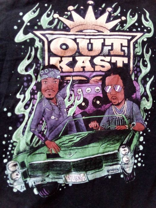 Тениска на hip-hop бандата  Outkast