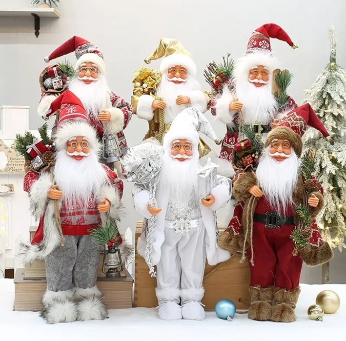 Figurine Mos Crăciun/Mos Nicolae 30 cm