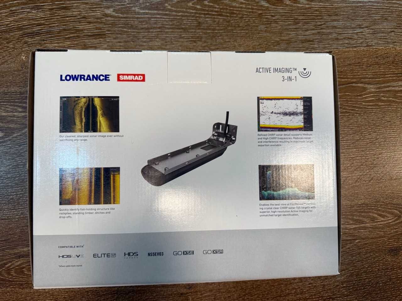 Датчик lowrance active imaging 3-in-1