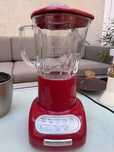 Blender KitchenAid Artisan 5KSB555SERO, 550W, sticlă 1,5L, roșu