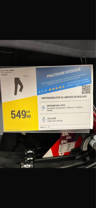 Costum ski WEDZE, pentru barbati, marimea S