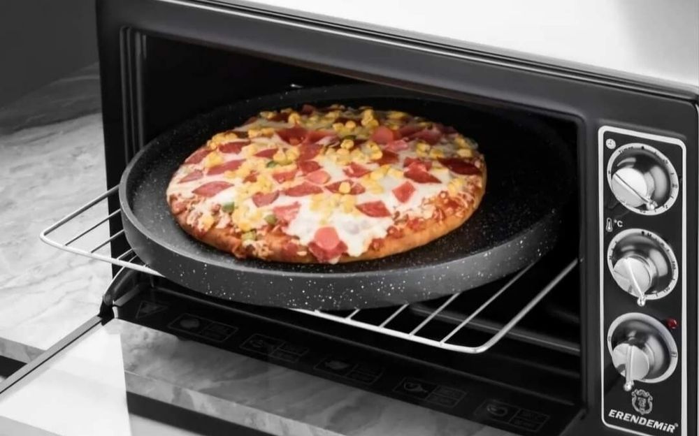 Двустранен грил тиган от гранит за палачинки