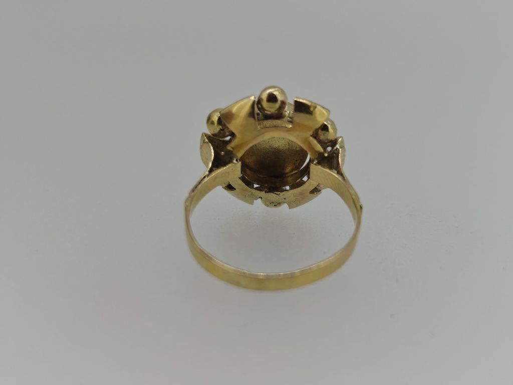 Inel vintage aur 18k 3.43gr (r)