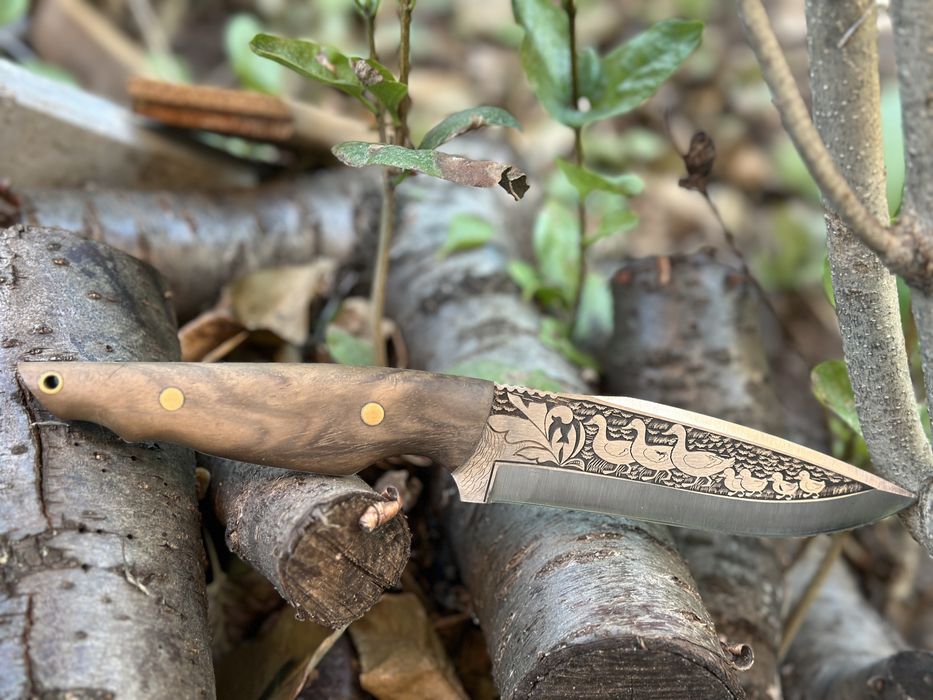 Ножове-N690 стабилизирано дърво