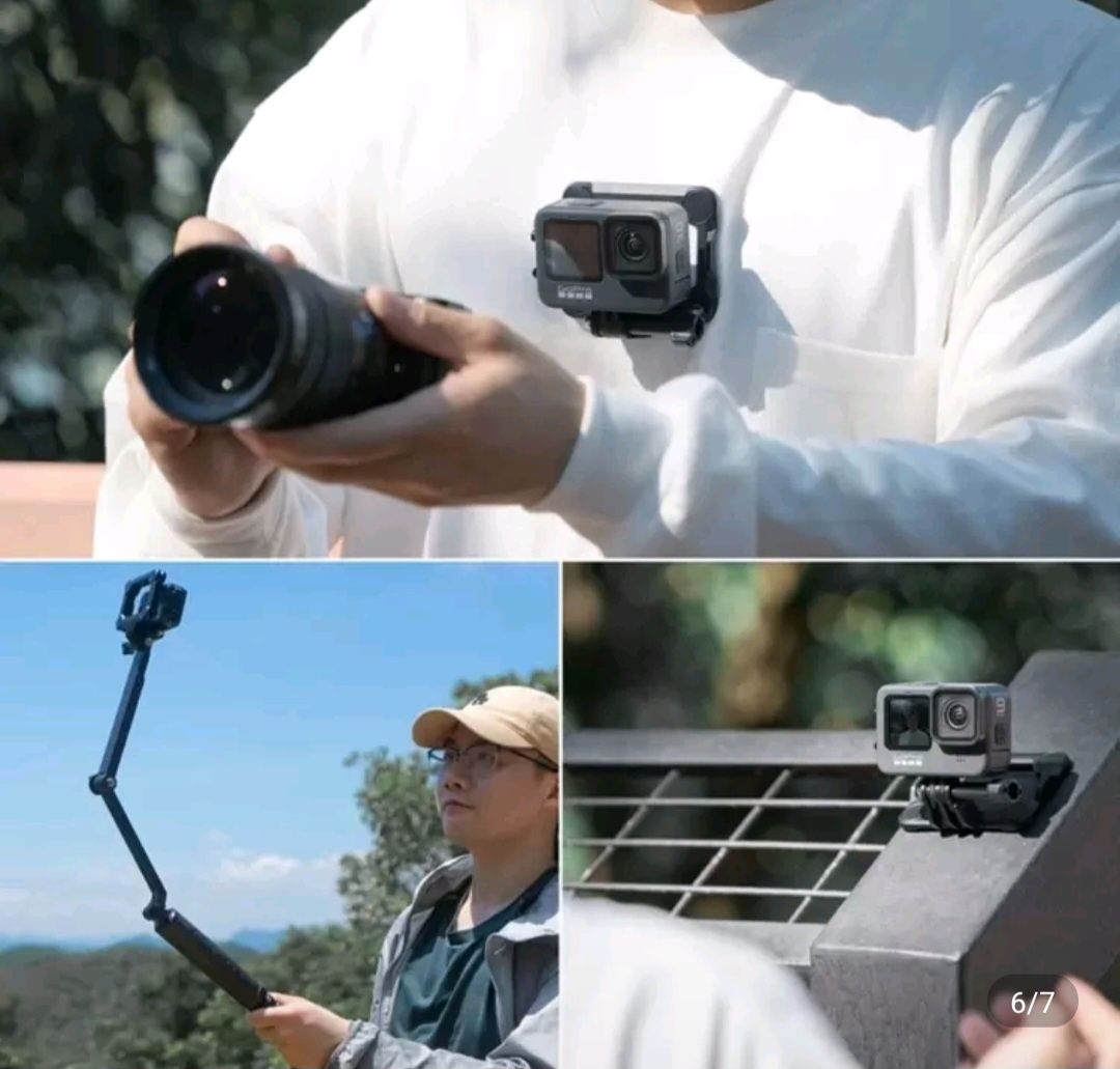 Suport prindere magnetica gopro