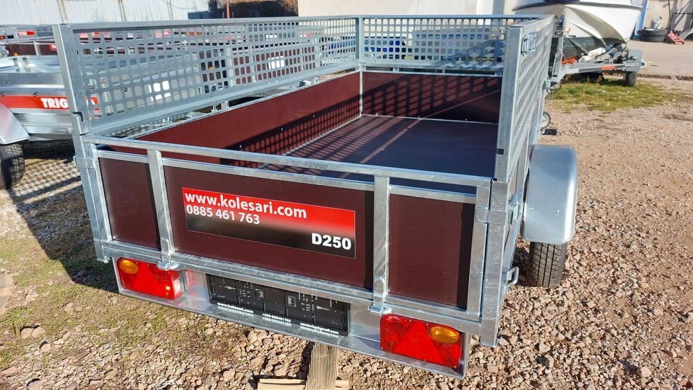 Ново ремарке с Евросертификат Lider D250 750kg