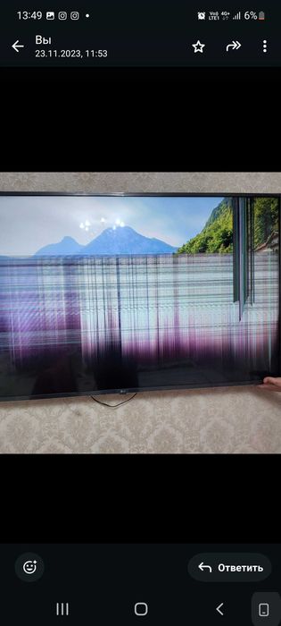 Продам телевизор не работающий