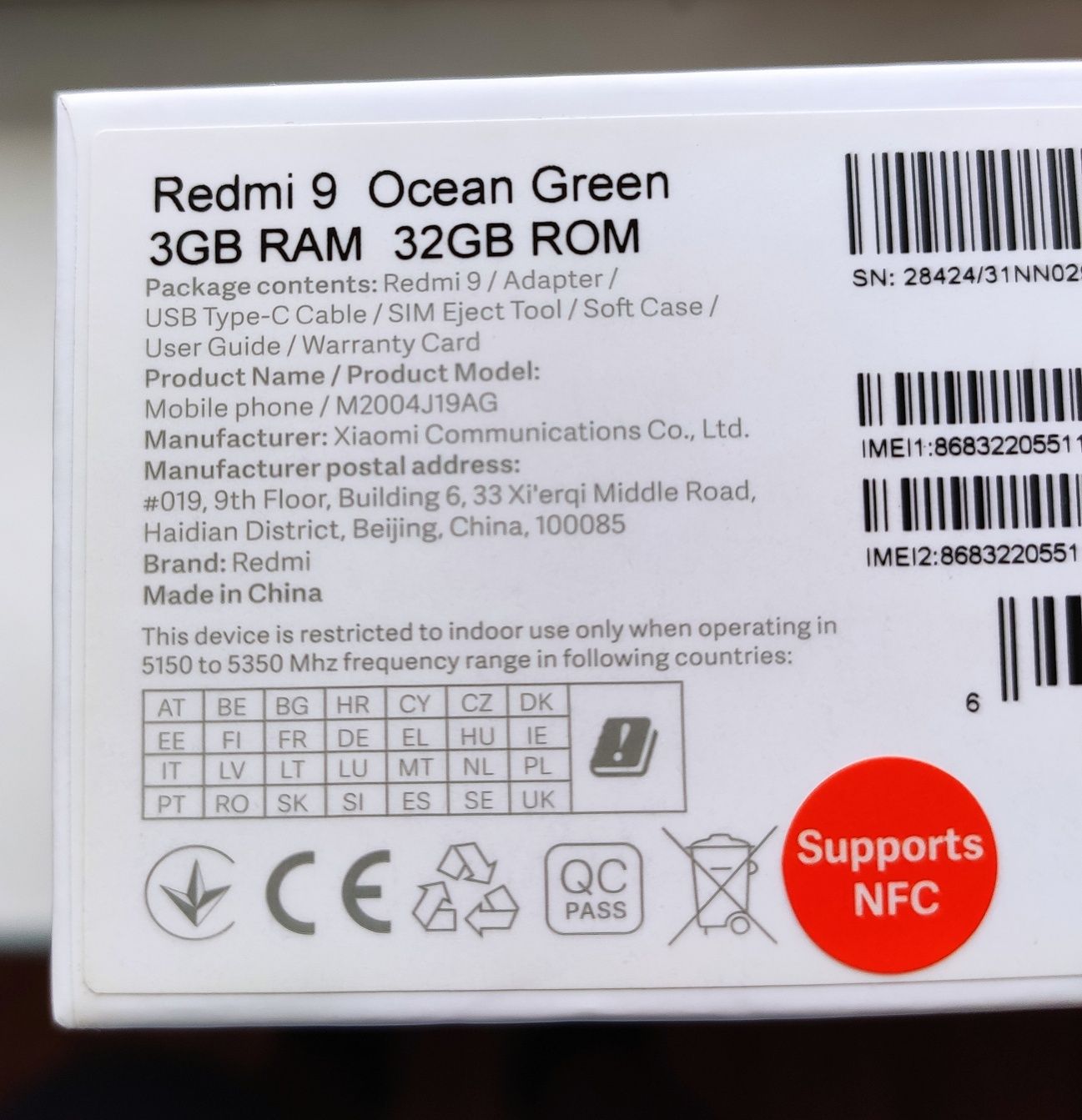 Продавам Xiaomi Redme 9