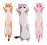Set 3 pisici plus 50 cm , roz/gri/bej
