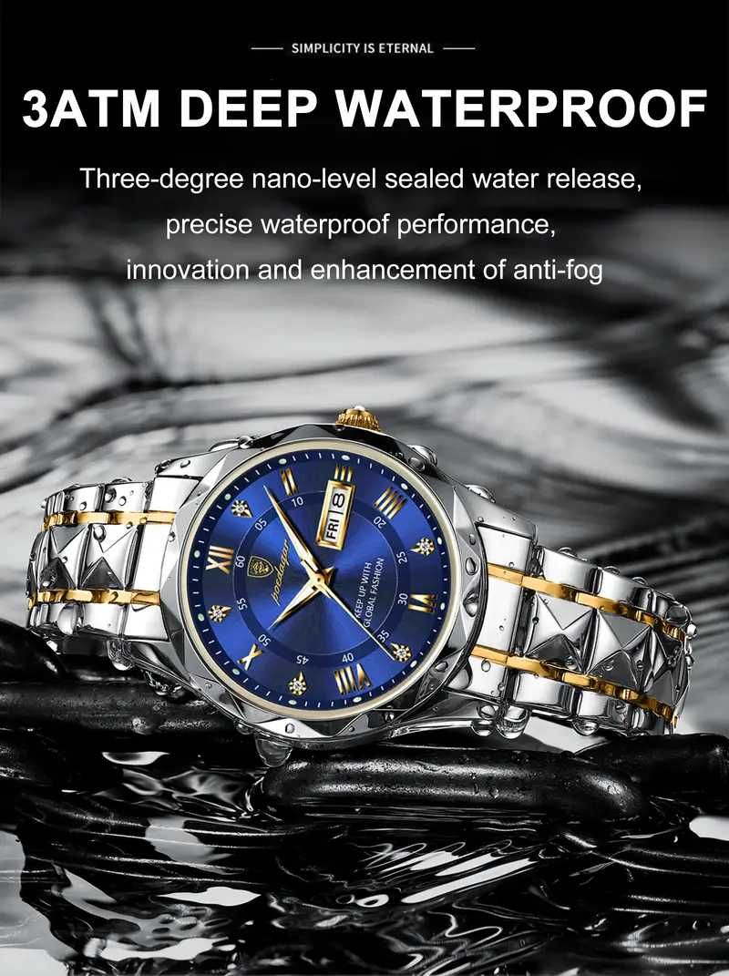 Луксозен мъжки часовник от най-добра марка POEDAGAR