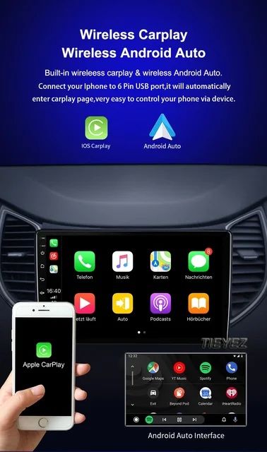 Navigatie Android Suzuki Vitara Dedicata / CARPLAY + Camera Marsarier