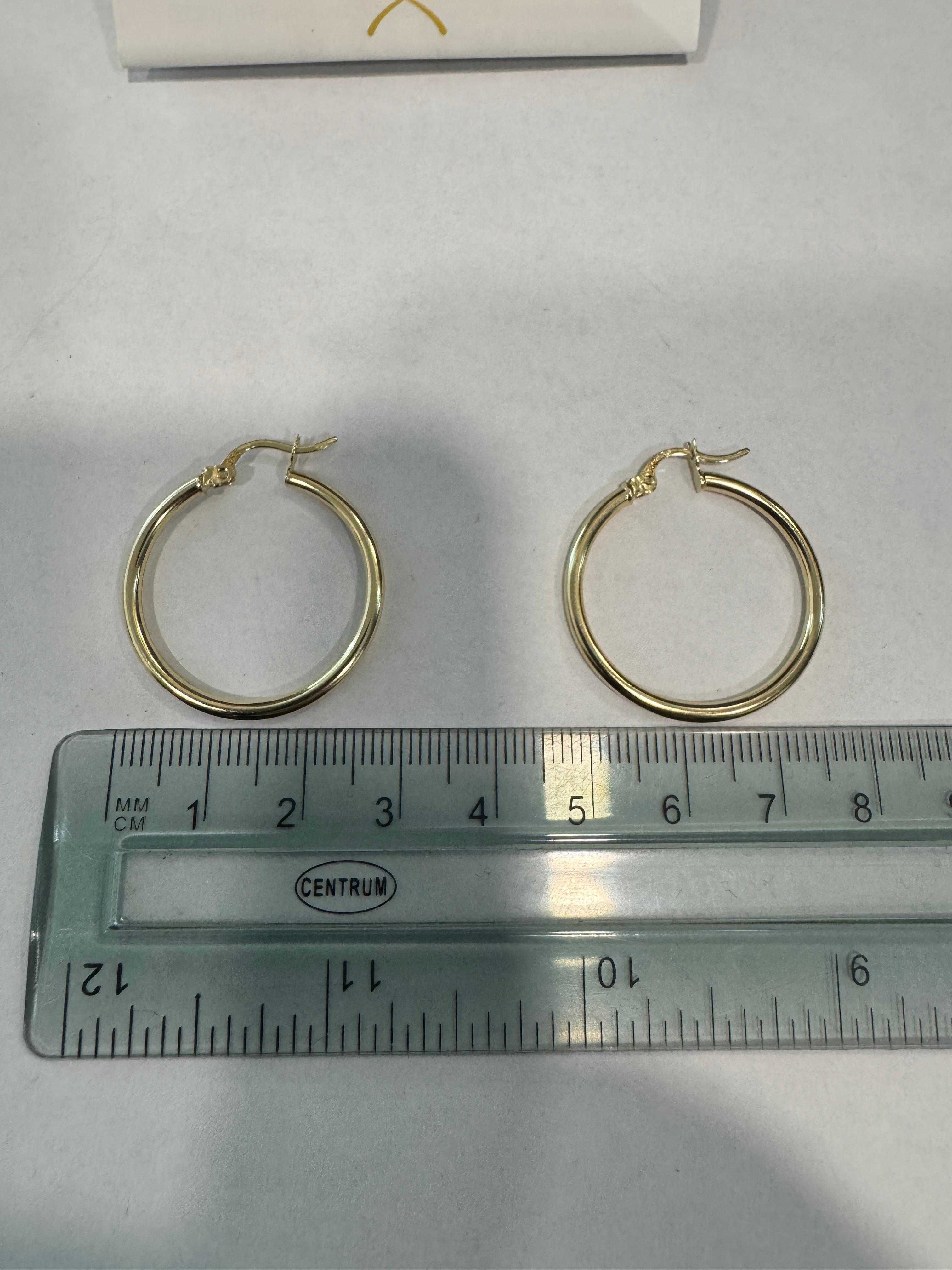 (Ag41) Cercei aur 14K B5085