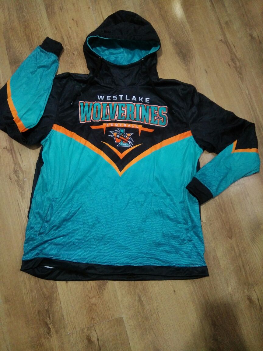 Hanorac fotbal american Westlake Wolverines mărimea XXL