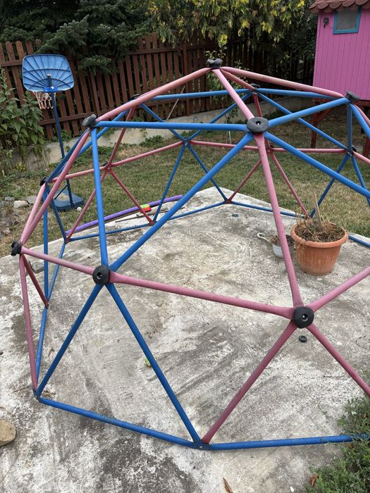 Spatiu joaca exterior metalic modul pentru escalada Trufi Dome 300cm