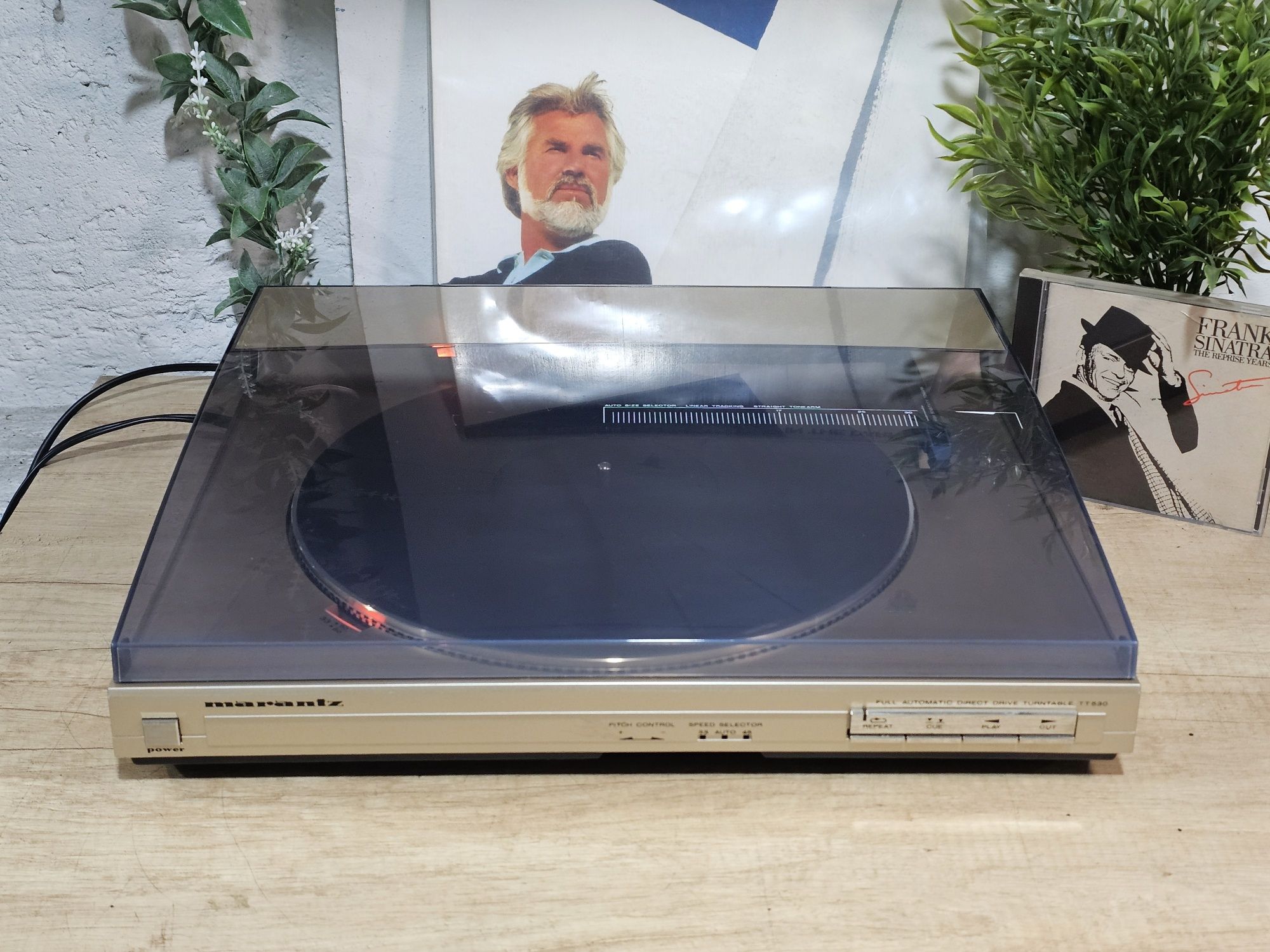 Pick-up MARANTZ TT-530, tangențial full automatic ,direct drive, Japan