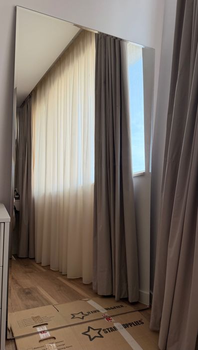 Голямо огледало с LED осветление