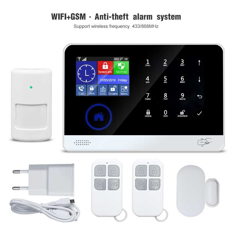 Домашна аларма Безжична Алармена система СОТ охранителна TUYA SMART