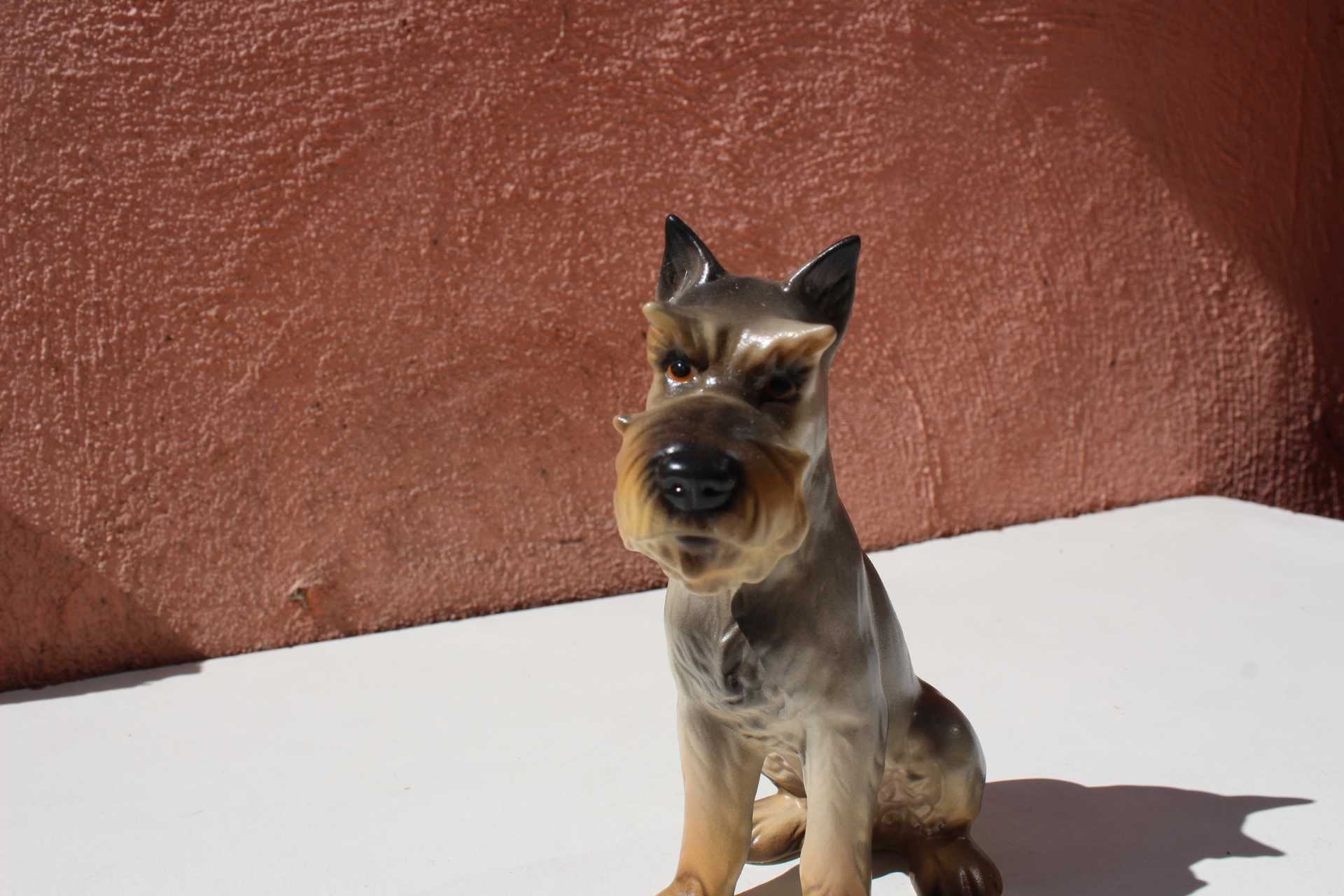 Caine portelan colectie caine Schnauzer, GOEBEL, Germania