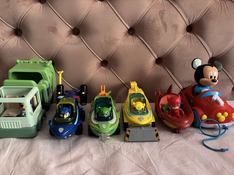 Запазени детски играчки - Paw Patrol, Bluey, PJ Maks, Michey Mouse