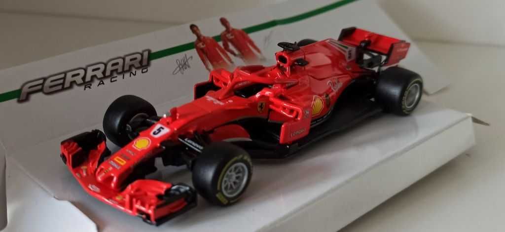 Macheta Ferrari SF71H Sebastian Vettel Formula 1 2018- Bburago 1/43 F1