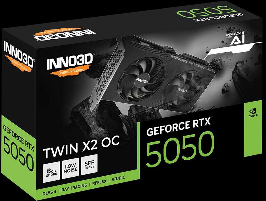 Inno3D -  8GB GeForce RTX 5050 TWIN X2 OC DDR6 128bit