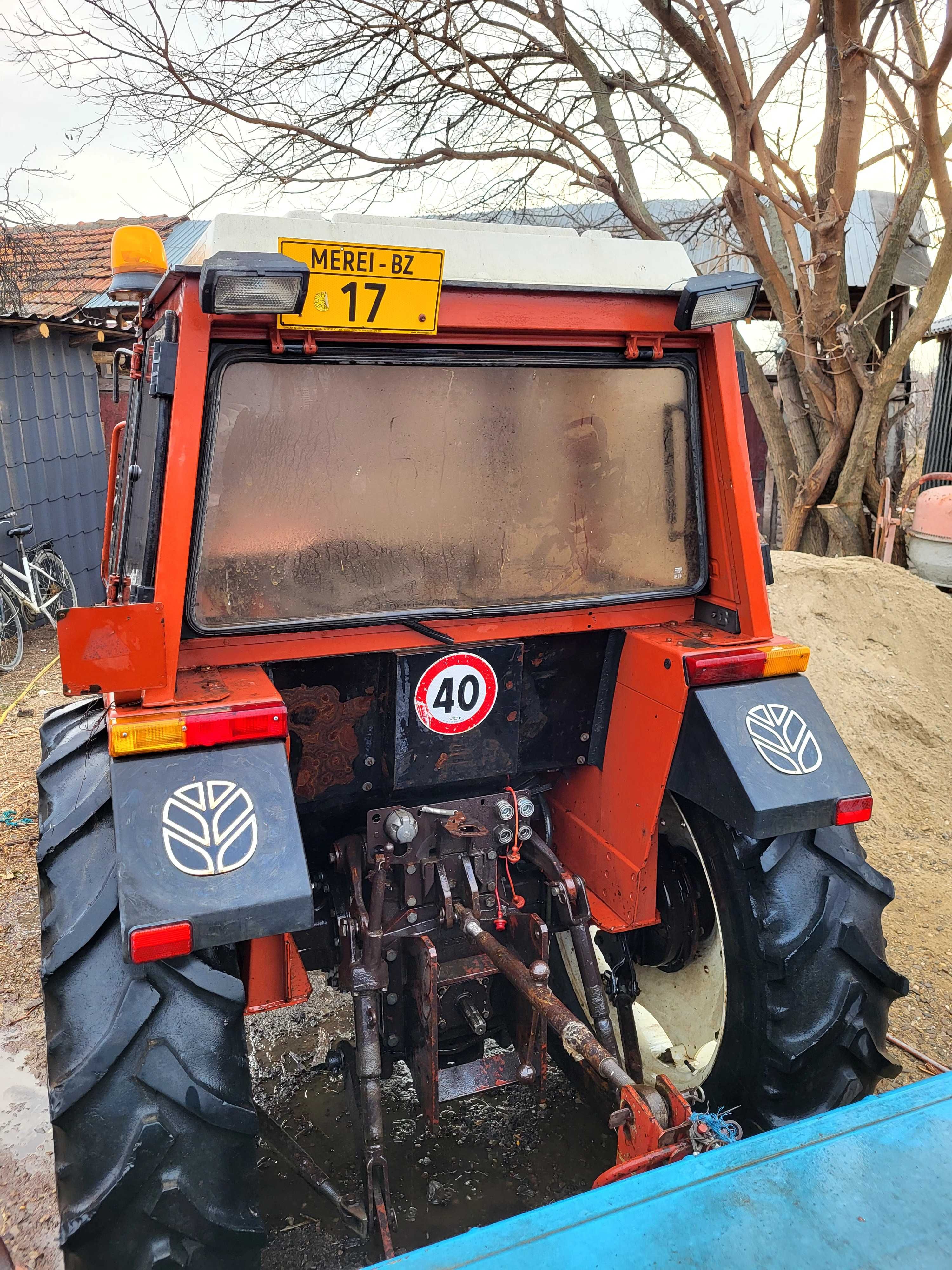 Tractor claas 340 axos si tractor fiat 60-66