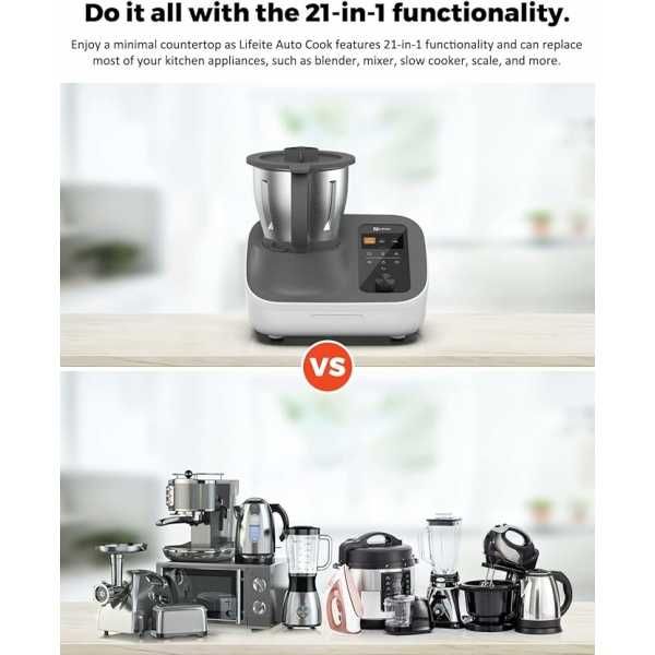Кухненски робот Lifeite от TOKIT Auto Cook All-in-1