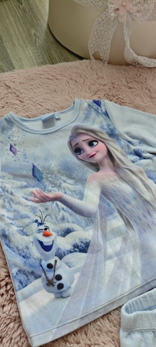 Pijamale Elsa Frozen 3-4 ani