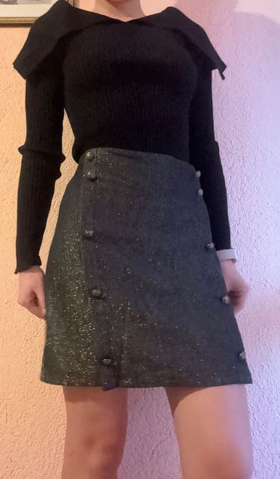 лъскава празнична пола Souvenir