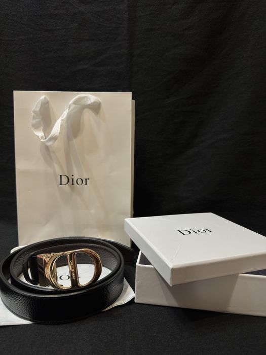 Кожен колан Christian Dior