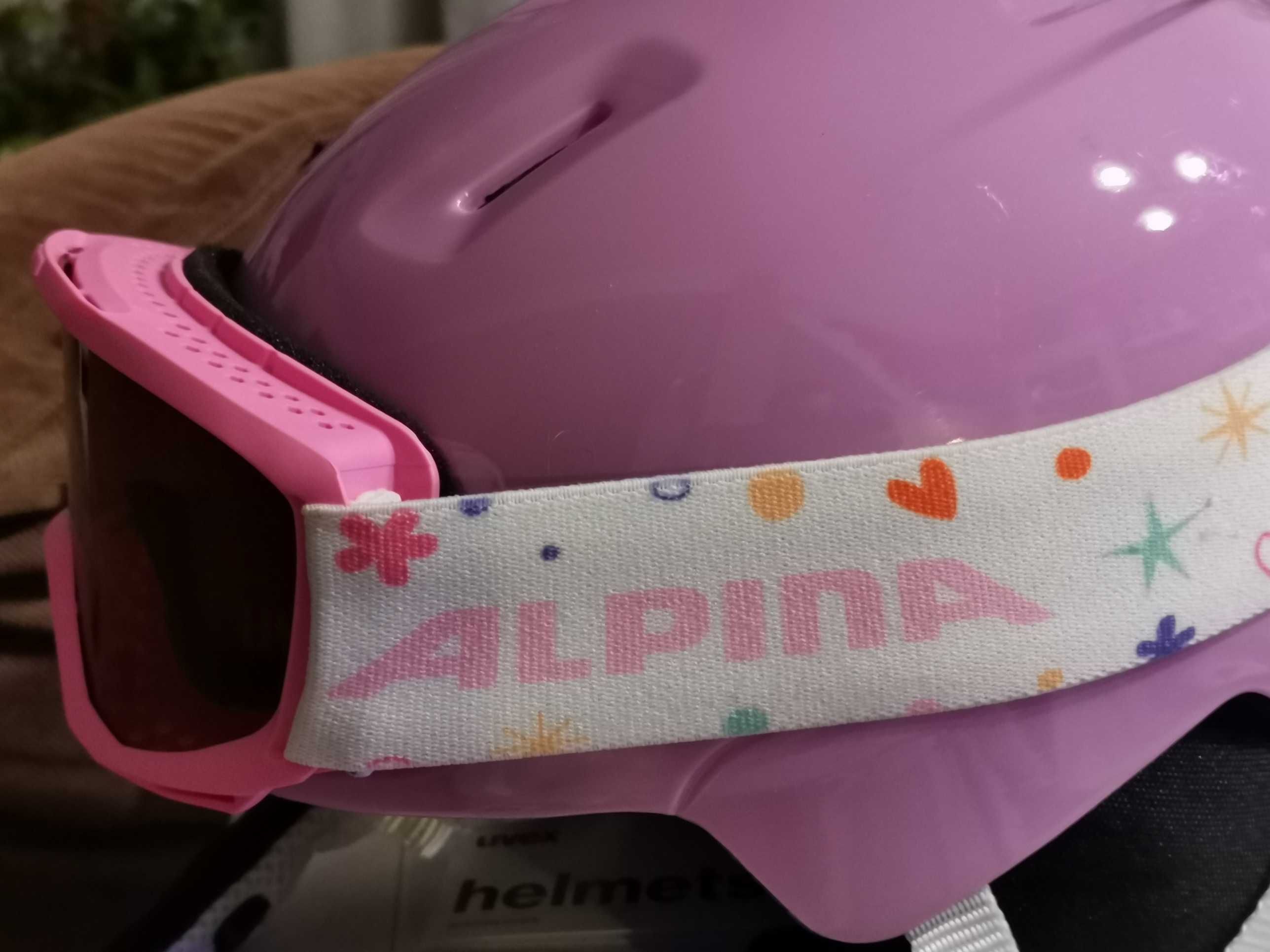 Casca schi pentru copii UVEX HEYYA - pink confetti , marime 46-50 cm