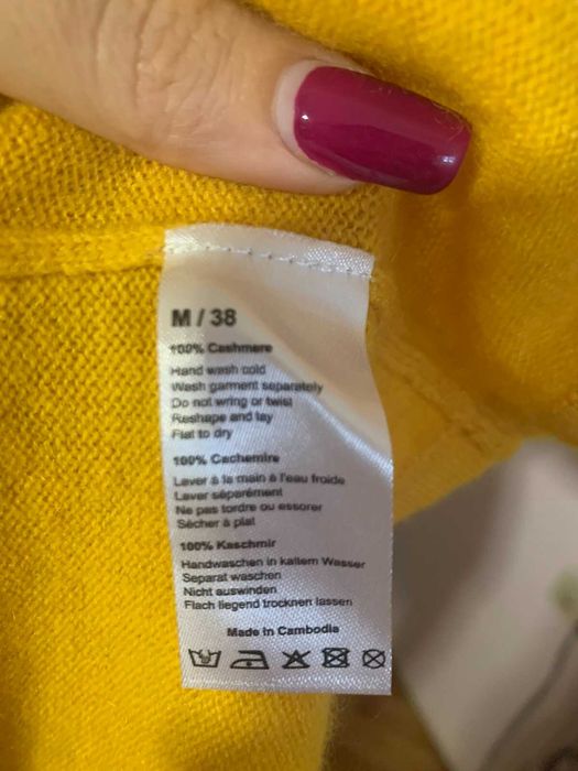 Дамско кашмирено поло без ръкави  Authentik Cashmere