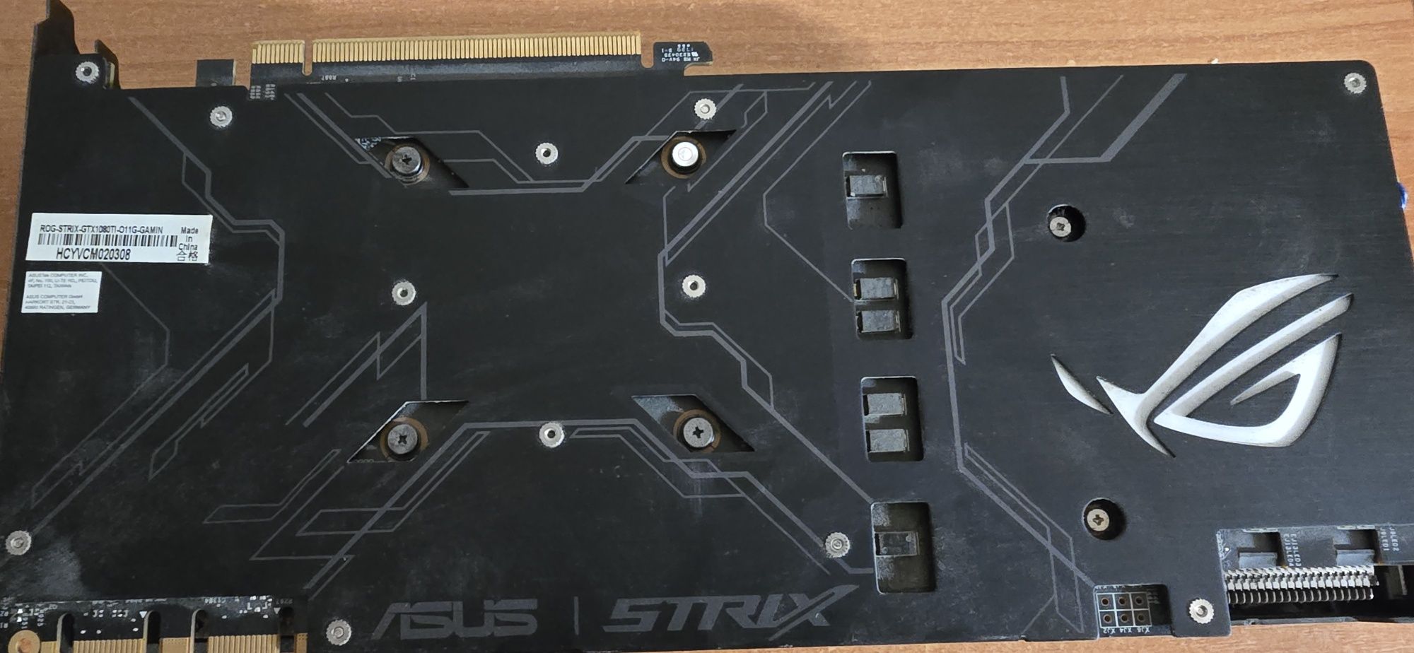 Asus Rog Strix GTX 1080TI