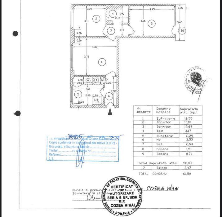 Stefan cel Mare - 3 camere