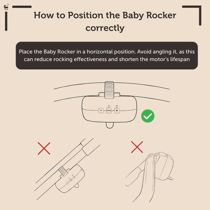 Автоматична бебешка люлка ZAZU Robby