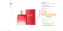 Parfum Hugo Boss,  Alive Intense 50 ml, pt.femei,(Super Ofertă).