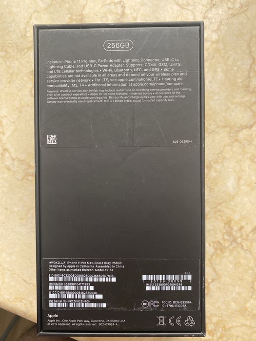 Iphone 11 pro max 256