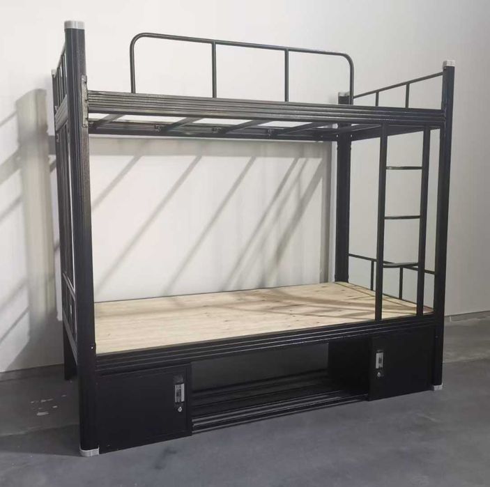 Прочная металлическая двухэтажная кровать для детей и взрослых