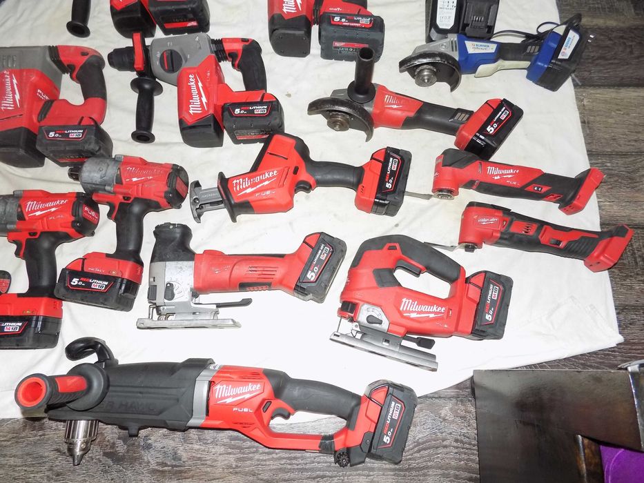 Milwaukee M 18 CHPX ,M18 FDD3 , M18 FJS , M18 FRAD 2 ,Flex 18V Berner