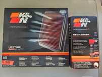 FILTRU AER SPORT K&N 33-3065 cu Set de curățare și întreținere K&N