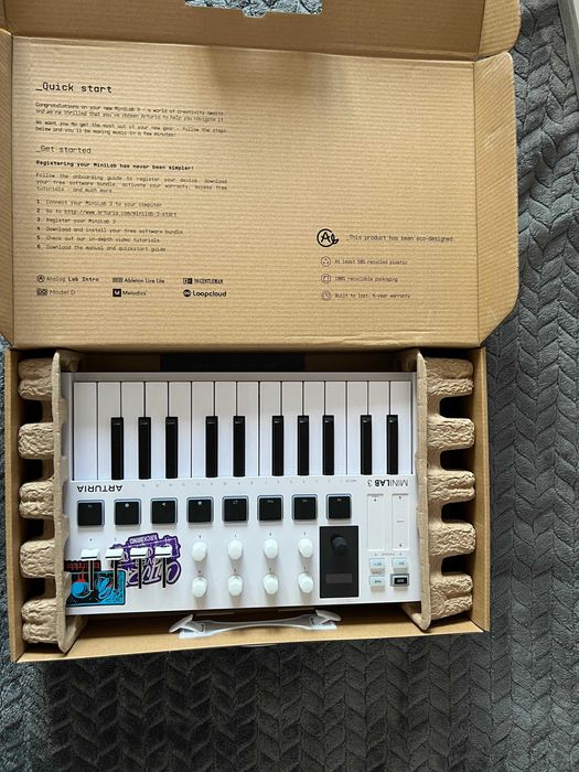 Arthuria mini lab 3 MIDI
