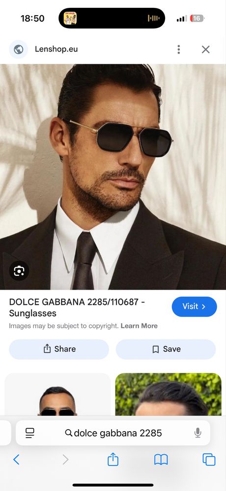 Dolce Gabbana мъжки очила