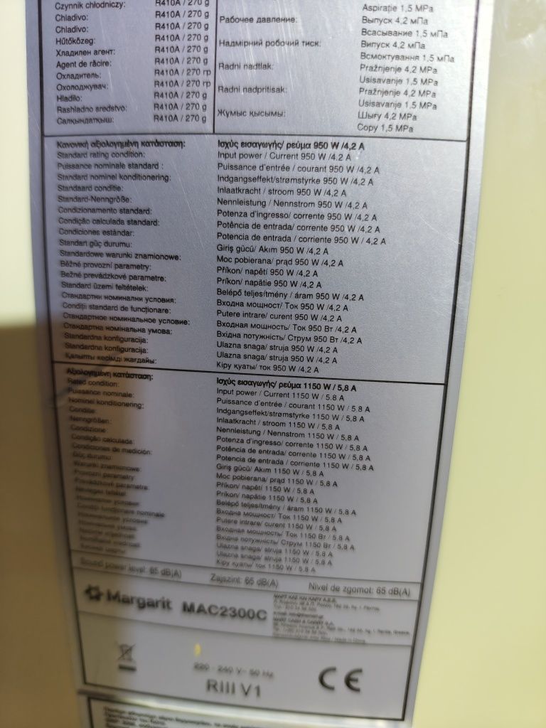 Aer condiționat portabil 8000 btu