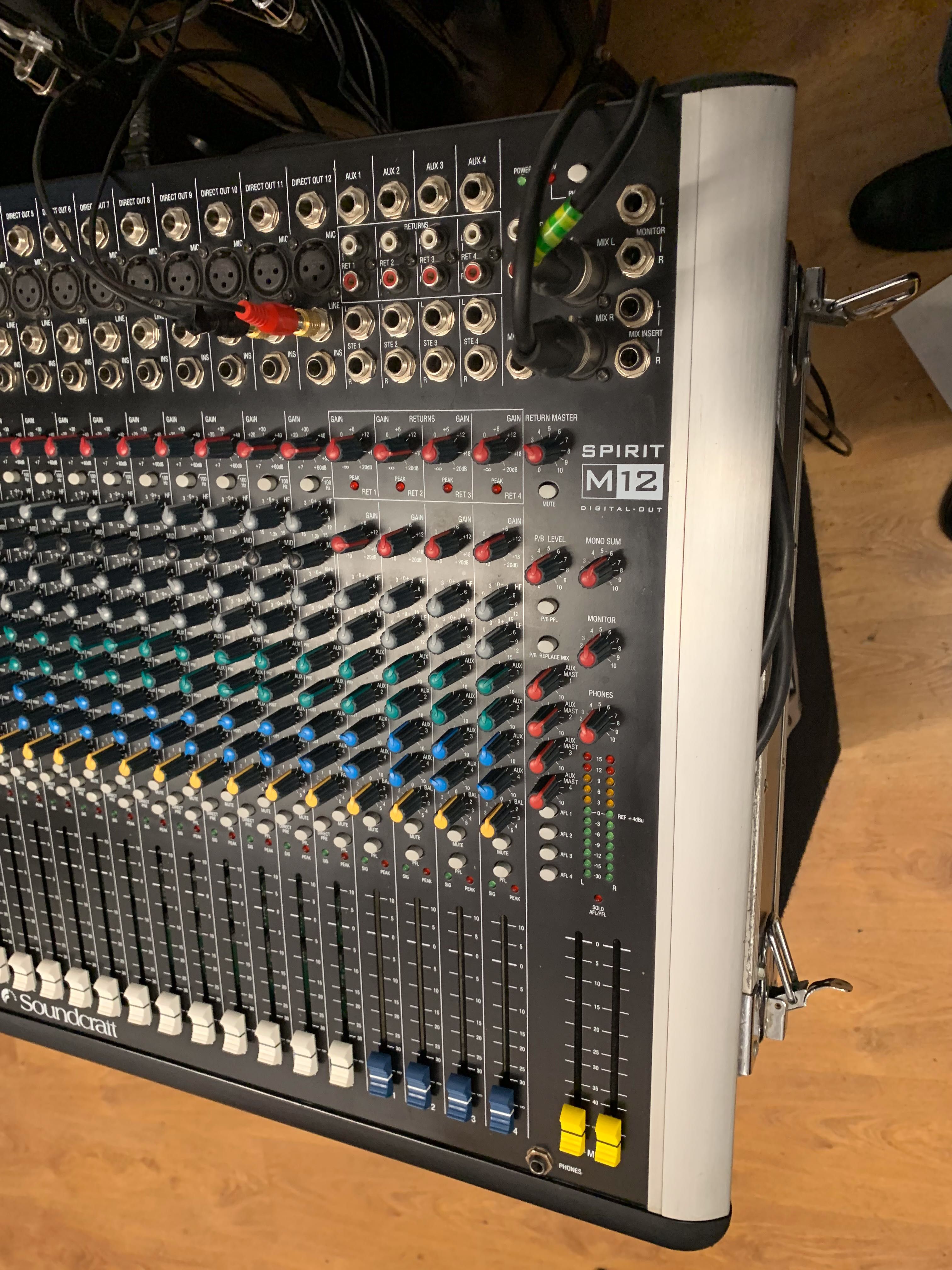 soundcraft spirit M12