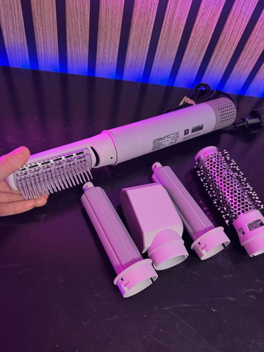 Set perie multifunctionala 5 in 1 uscator ondulator accesorii coafat