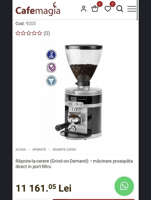 Rasnita cafea profesionala Mahlkonig K30 Vario