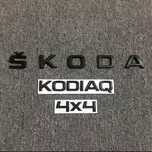 Set embleme SKODA KODIAQ 4x4 emblema stema sigla scris inscriptii logo
