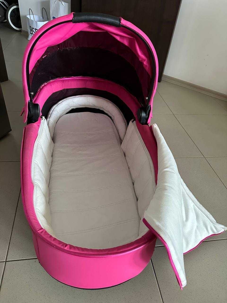 Кош за новородено Cybex Priam Lux Fancy Pink