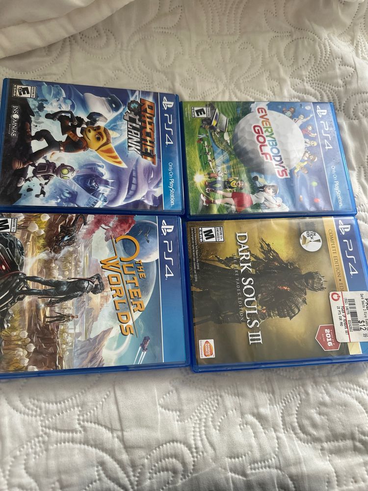Продаю игры на пс4,5